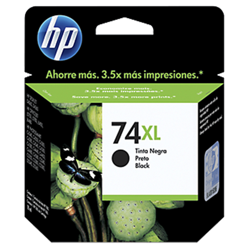 CARTUCHO HP 74 XL ( CB336WL ) NEGRO High Yield - Helioplott Soluciones de  Impresión