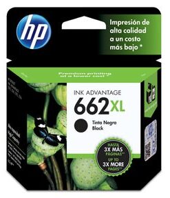 CARTUCHO HP 662XL ALTO RENDIMIENTO NEGRO (360 PAG)-0