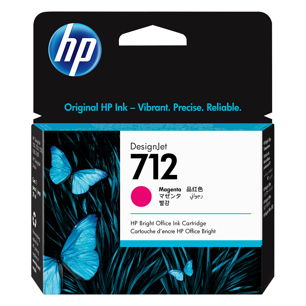HP 712 29ml Magenta Ink Cartridge
