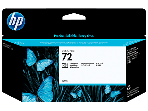 HP CARTUCHO 72 NEGRO FOTOGRAFICO 130ML - HP Designjet T610/T1100