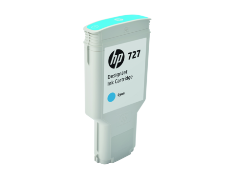 HP CARTUCHO # 727 CYAN 300ML – HP DESIGNJET T930/T1500/T1530/T2500/T25 HP CARTUCHO # 727 CYAN 300ML – HP DESIGNJET T930/T1500/T1530/T2500/T25